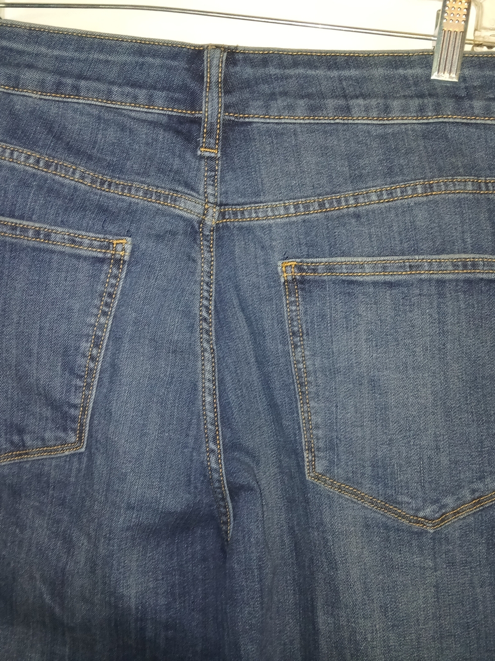 St. John's Bay Dark Blue Capri Jeans 18p - Picture 4 of 4